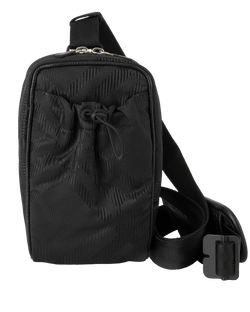 Sling Crossbody Bag, Fabric, Black, MIR, 3*